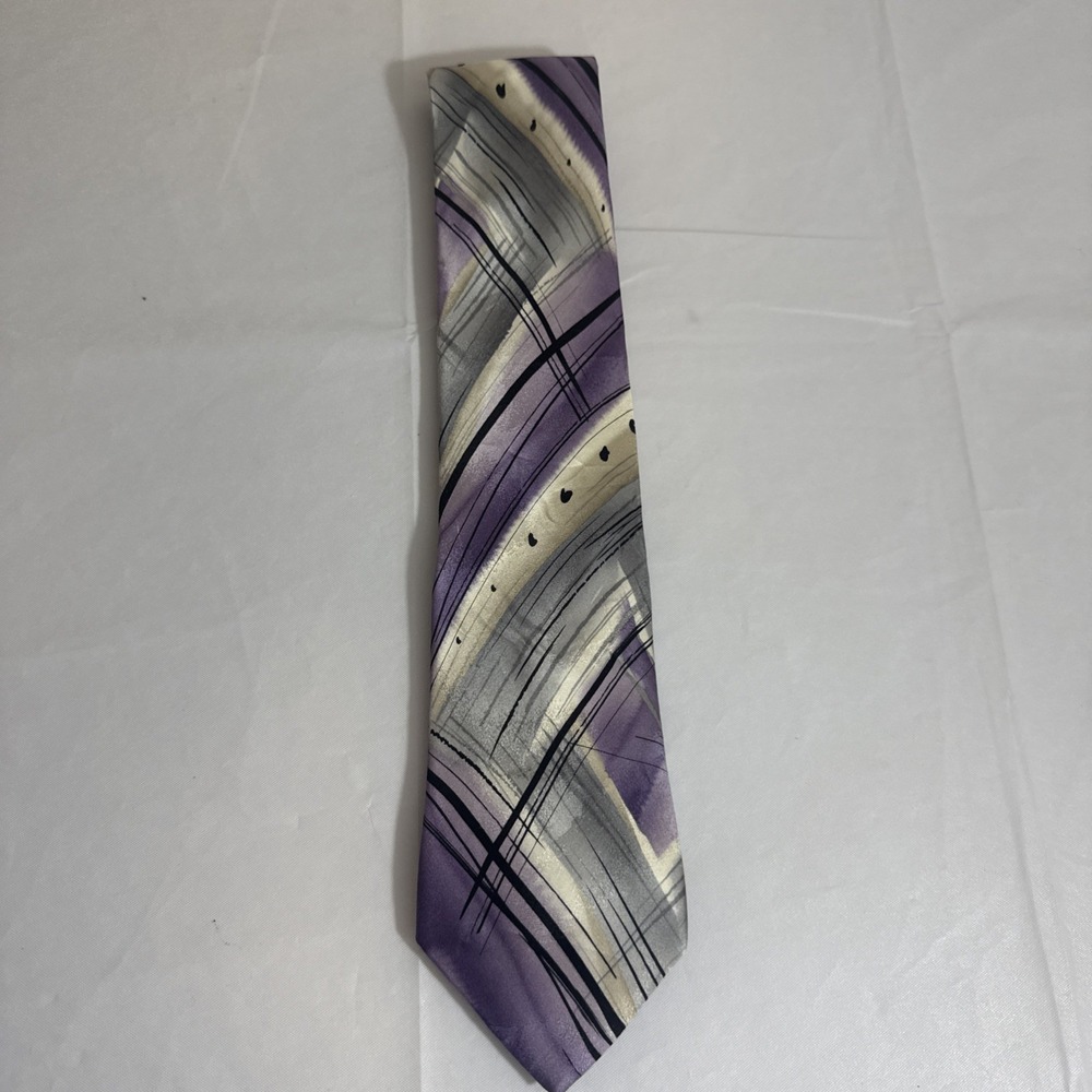 J Garcia Purple Troll Men's Silk Tie Collection‎ Fifty-Three 61" Long A151